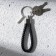 Key keychain "Black Style" cord, 11 x 3 cm