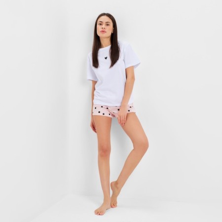 Female pajamas (T-shirt and shorts) KAFTAN "CUTE" Size 48-50-4