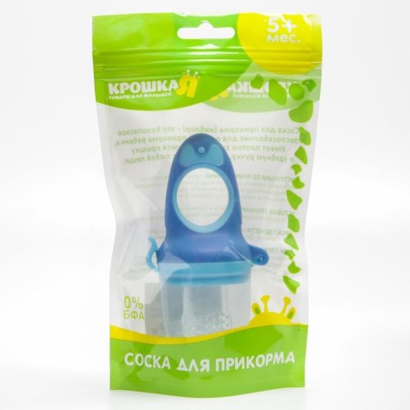 Nibbler for feeding with silicone mesh "bow", color mix-7
