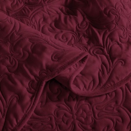 A set with a cover of "Amara", size 240x260 cm, 50x70 cm - 2 pcs, color Bordeaux-3