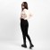 Leggings Women's Mist Old School Size 46 (height 165), black color