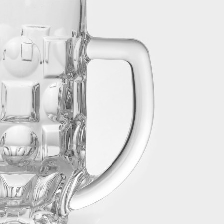 A set of glass mugs for beer PUB, 500 ml, 2 pcs-2