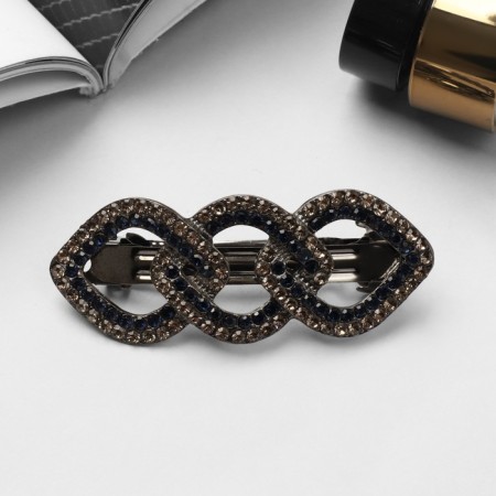 Hair hair clip "Brioni" links, 6.5 cm