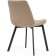 SHEET on a metal frame Chelsea Metal/velor, black/beige 50x60x80 cm