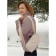 Melodia bag Latte quilted fabric