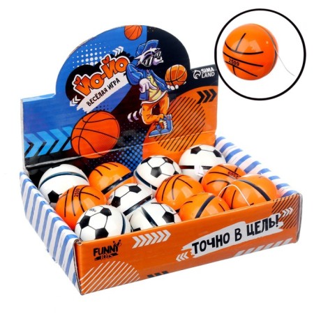 Yo-yo "Fun game", Mix colors, in showbox-3