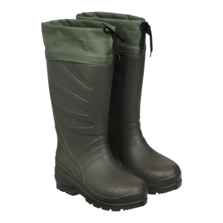 Men's boots from an eva with an extension and insulation, up to -30 ° C, size 45-46, olive color