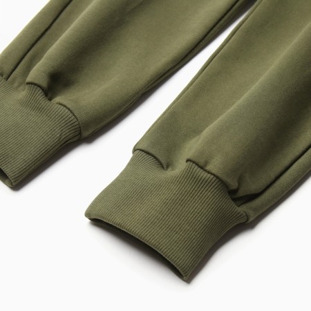 Kit for children (sweatshirt, trousers) I am beginning, khaki color, height 122 cm-4