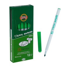 Markker for fabric 2.0 mm KOH-I-NOOR 3203/25, letter length 500 m, green