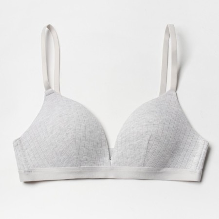 Women's bra, color gray melange, size 70V-3
