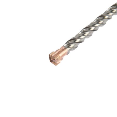 Tundra concrete drill, cross tip, double spiral, SDS-Plus, 10 x 210 mm-3
