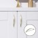 STANDART RUSPROM PROSEL, M/O 96 mm, matte nickel color