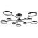 Causteen with PDD 2299/11BK LED 216W 3000-6000K Black 97x97x18 cm Bayerlux
