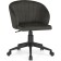 Computer chair Plastic/velor, black/graphite 59x60x78 cm