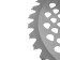 Tundra trimmer knife, 255 x 25.4 mm, 36 teeth