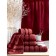 A set of terry towels Pomegranate, size 30x50 cm, 50x90 cm, 70x140 cm, red