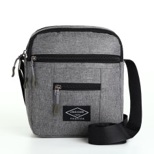 Male bag, gray color