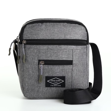 Male bag, gray color