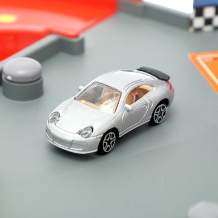 Parking "Mega Parking", 6 metal machines + rug-8