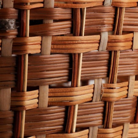 Basket wicker "picnic", without cover, 40x29x24/43 cm-4
