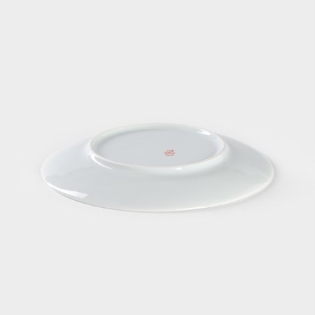Porcelain plate "Tiger", d = 20 cm, white-2