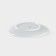 Porcelain plate "Tiger", d = 20 cm, white