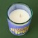 New Year's candle in a glass of "Fairytale", aroma nut