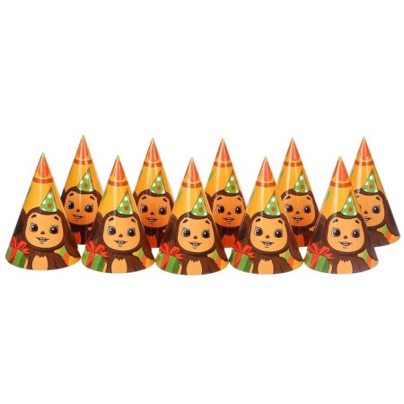Paper cap "Happy Birthday", Cheburashka-2