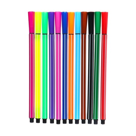 Flomasters 12 flowers in a plastic tube ventilated cap jungle-2