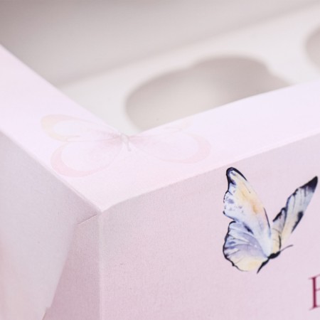 Box for 6 cupcakes with a window, "inspiration", 25 x 17 x 10 cm-3