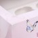 Box for 6 cupcakes with a window, "inspiration", 25 x 17 x 10 cm
