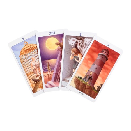 Tarot cards "78 doors", 78 l, map 6.6 x 12 cm-1
