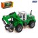 Excavator inertial "Stroykhnika", lighting effects, mobile parts, green color