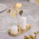 Carousel Carousel Curlery, Gold, Metal, 8.5 x 18 cm