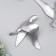 Souvenir Polystone Wall Decor "Seagull" mix silver