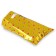 Gift, metallized package, "stars" gold 17x25 cm, 20 microns 10 pcs set