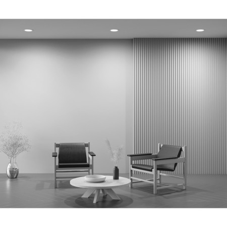 The built-in lamp Technical DL016-6-L12W, 12W, 17x17x3.2 cm, LED, 1000lm, white color-9