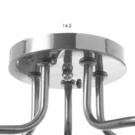 Chandelier 1341001/5wt e27 15W chrome Bayerlux-4