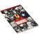 Notepad on the crest, A5, 40 sheets, Avengers
