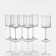 A set of purers for red wine, 350 ml, 6 pcs