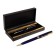 Handle Gift Ballic Calligrata, in the leatherette case PB S, rotary, blue case with gold