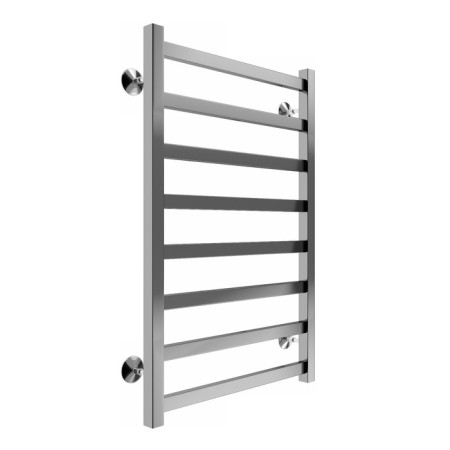 Terminus heated towel rail "Noto" P8, 500x800 mm, lower connection, chrome-1
