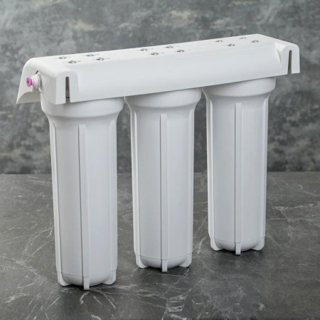 A system for filtering water for the heiser-3 bio sink, for hard water-1