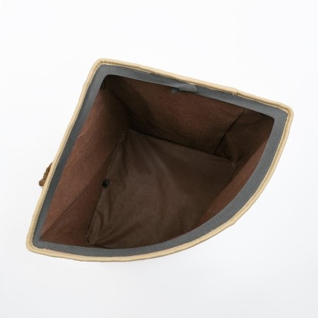 Bellya basket, with a lid, 34x34x52 cm, bamboo, jute-2