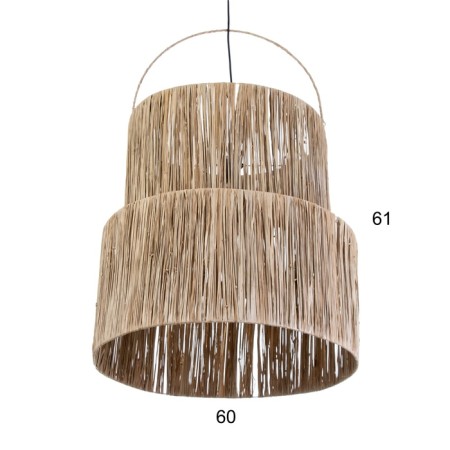 Ceiling lamp from the palm tree "Oka" 1x120W, E27, 60x60x60 cm-1