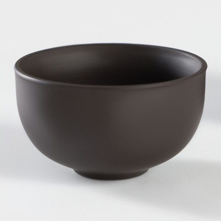 A set for the tea ceremony Ceramic “Clay”, 11 objects: 8 PIAL 50 ml, kettle, milkman, mortar, brown color-2