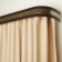 Three -cereal cornice "Ultracompact. Grace Gold ", 260 cm, with a decorative bar 7 cm, wenge