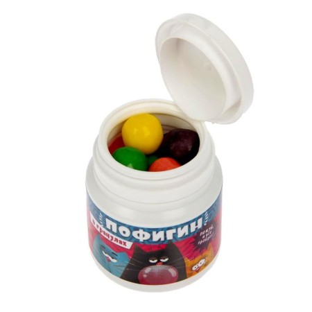 Chewing gum "For calm": with the taste of Tutti-Frutti, 40 g.-10