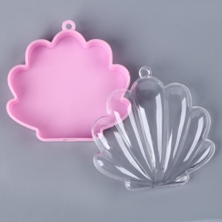 The basis for creativity and decoration "shell", set of 3 pcs., Size 1 pc. - 8.5 × 8.5 × 2.5 cm-2