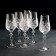 A set of crystal glasses for champagne "Mill", 190 ml, 6 pcs
